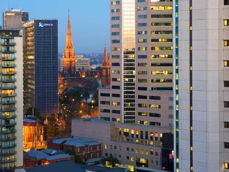 Aparthotel Mantra On The Park Melbourne Esterno foto
