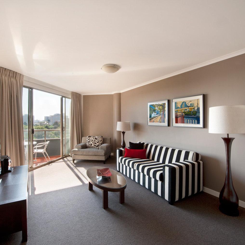 Aparthotel Mantra On The Park Melbourne Esterno foto