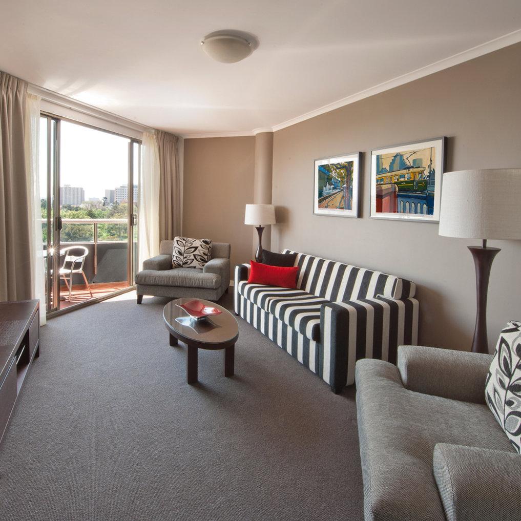 Aparthotel Mantra On The Park Melbourne Esterno foto