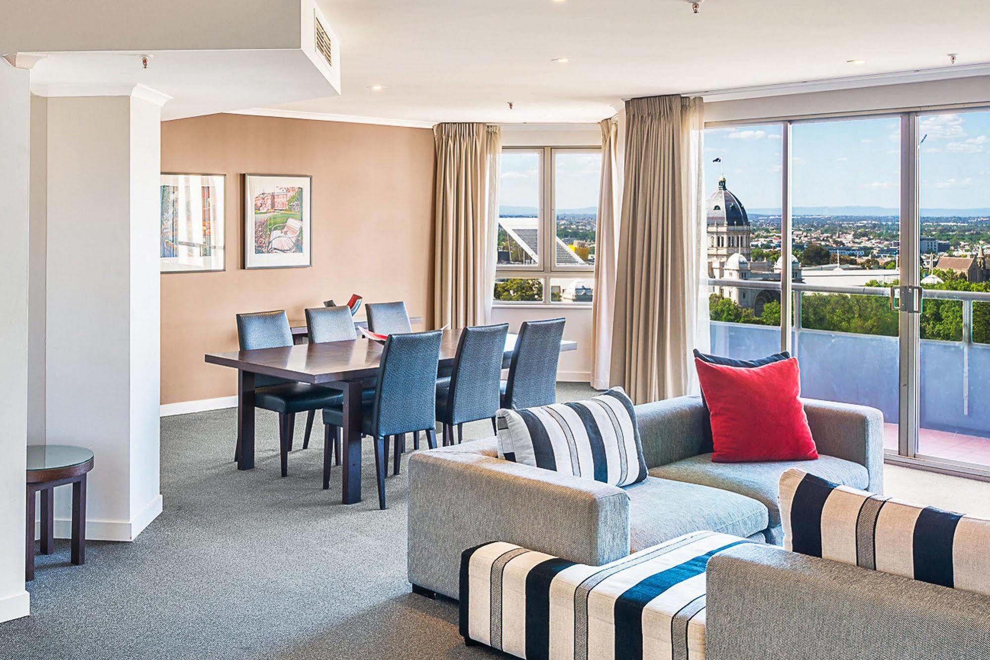 Aparthotel Mantra On The Park Melbourne Esterno foto